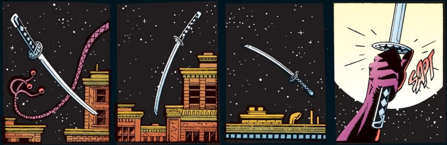 Comic book panel